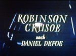 Robinson Crusoë