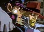 Joseph et Jotaro vainqueurs